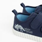 Cool Club, Trampki chłopięce, granatowe, Zdrowa Stopa, podeszwa Barefoot