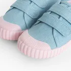 Cool Club, Trampki dziewczęce, niebieskie, Zdrowa Stopa, podeszwa Barefoot, Świnka Peppa