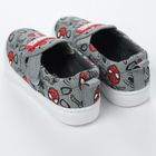 Cool Club, Trampki slip on chłopięce, szare, Spider-Man