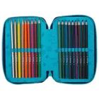 CoolPack, Lilo i Stitch, Jumper 3, piórnik rozkładany, potrójny, z wyposażeniem, Blue
