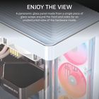 Corsair, Obudowa komputerowa, FRAME 4500X LX-R RGB Biała Mid Tower ATX