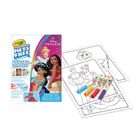 Crayola, Color Wonder, Mess Free, Księżniczki Disneya, kolorowanka z niebrudzącymi magicznymi flamastrami, 4 szt.