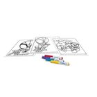 Crayola, Color Wonder, Mess Free, Spidey i super-kumple, kolorowanka z niebrudzącymi magicznymi flamastrami, 4 szt.