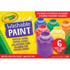 Crayola, farby akwarelowe w tubkach, 6 kolorów