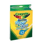 Crayola, Super Tips, flamastry zmywalne, 12 szt.
