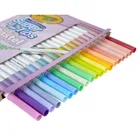 Crayola, Super Tips, flamastry zmywalne, pastelowe, 20 szt.
