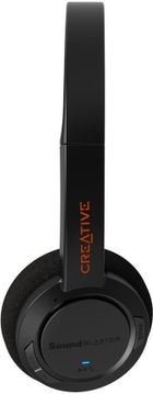 Creative, słuchawki bluetooth z mikrofonem, Sound Blaster Jam V2, czarne