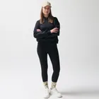 Czarna bluza cropp boxy z kapturem NOWEAR