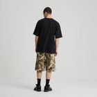 Czarna koszulka basic o kroju relaxed NOWEAR