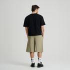 Czarny t-shirt unisex o luźnym kroju NOWEAR