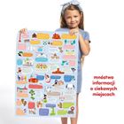 CzuCzu, Mapa Polski, puzzle, 100 elementów