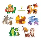CzuCzu, Moje pierwsze puzzle, Maluchy, 7x 4 elementy 2+