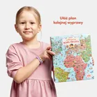 CzuCzu, puzzle odkrywcy, Mapa świata, 300 elementów