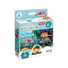CzuCzu, Puzzle panoramiczne. Dinozaury, 60 elementów