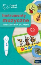 Czytaj z Albikiem. Instrumenty muzyczne. Interaktywna gra memo