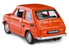 Daffi, Kolekcja Polskiej Motoryzacji, Fiat 126p, Czterdziestolatek, pojazd, model metalowy, czerwony, 1:43