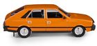 Daffi, Kolekcja Polskiej Motoryzacji, FSO Polonez, pojazd, model metalowy, pomarańczowy, 1:43