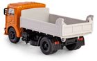 Daffi, Kolekcja Polskiej Motoryzacji, Jelcz 317, wywrotka, pojazd, model metalowy, pomarańczowy, 1:43