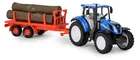 Daffi, Mały Rolnik, New Holland T5, traktor z przyczepą do przewozu, 1:32