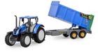 Daffi, Mały Rolnik, New Holland T5, traktor z rozrzutnikiem obornika, 1:32