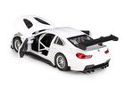 Daffi, MSZ, BMW M6 GT3, pojazd, model metalowy, biały, 1:32