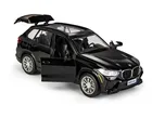 Daffi, MSZ, BMW X5M, pojazd, model metalowy, czarny, 1:32