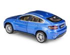 Daffi, MSZ, BMW X6, pojazd, model metalowy, niebieski, 1:32