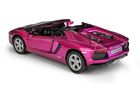 Daffi, MSZ, Lamborghini Aventador Roadster, pojazd, model metalowy, różowy, 1:32