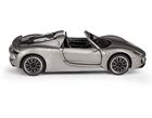Daffi, MSZ, Porsche 918 Spyder, pojazd, model metalowy, szary, 1:32