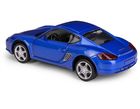 Daffi, MSZ, Porsche Cayman S, pojazd, model metalowy, niebieski, 1:32