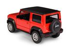 Daffi, MSZ, Suzuki Jimny, pojazd, model metalowy, czerwony, 1:26