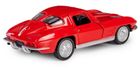 Daffi, RMZ City, Chevrolet Corvette Stingray 1963, pojazd, model metalowy, czerwony, 1:32