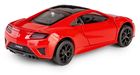 Daffi, RMZ City, Honda NSX 2017, pojazd, model metalowy, czerwony, 1:32