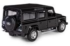 Daffi, RMZ City, Land Rover Defender 110, pojazd, model metalowy, czarny, 1:35