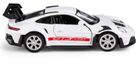Daffi, RMZ City, Porsche 911 GT3 RS, pojazd, model metalowy, biały, 1:32
