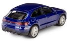 Daffi, RMZ City, Porsche Macan S 2019, pojazd, model metalowy, niebieski, 1:40