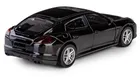 Daffi, RMZ City, Porsche Panamera Turbo, pojazd, model metalowy, czarny, 1:42