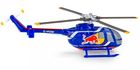 Daffi, The Flying Bulls, MBB BO 105 2023, helikopter, model metalowy, 1:90