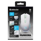 Defender, Pandora, mysz bezprzewodowa, biała, 3200DPI, 7P, GM-502 RF