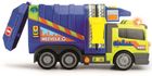 Dickie, śmieciarka, auto, żółto-niebieska, 39 cm