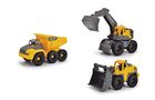 Dickie, Volvo, pojazdy budowlane, 16cm, 3 szt.