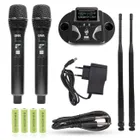 Dna Professional, UMA VOCAL SET, podwójny zestaw bezprzewodowy, mikrofon doręczny, 2 szt. + odbiornik wraz ze stacją ładowania mikrofonów