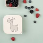 Done By Deer, Lalee, zestaw pojemników na przekąski, sand, 3 szt.