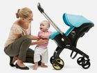 Doona+, mobilny fotelik samochodowy, czerwony
