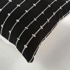 Douceur d'intérieur, poduszka dekoracyjna, Linechic, bawełna z recyklingu, 45-45 cm