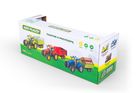 Dumel, Agro Pojazdy, traktor z przyczepą, niebieski