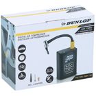 Dunlop, kompresor samochodowy, cyfrowa sprężarka z funkcją powerbank, 150 psi