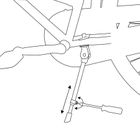 Dunlop, podpórka do roweru, centralna, 20-28 cali