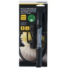Dunlop, pompka rowerowa mini, 8bar, szara