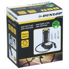 Dunlop, pompka rowerowa z manometrem, nożna, 180 psi